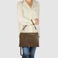 Italian Genuine Suede Shoulder Bag | Modena