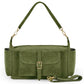 Italian Genuine Suede Shoulder Bag | Sondrio