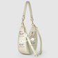Italian Genuine Suede & Full-Grain Leather Shoulder Bag | Arezzo