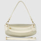 Italian Genuine Suede & Full-Grain Leather Shoulder Bag | Arezzo