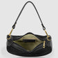 Italian Genuine Suede & Full-Grain Leather Shoulder Bag | Arezzo