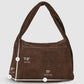 Italian Genuine Suede Top-Handle Bag | Ravenna