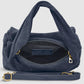 Italian Genuine Suede Top-Handle Bag | Ravenna