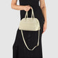 Italian Genuine Suede Top-Handle Bag | Novara