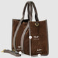 Italian Genuine Suede Tote Bag | Brianza