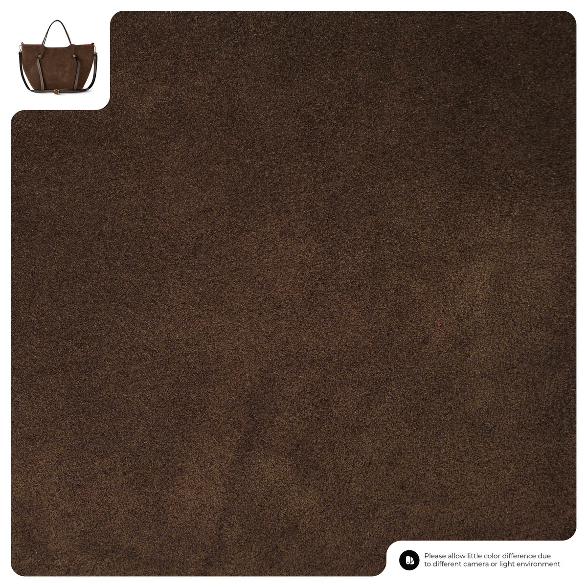 Italian Genuine Suede Tote Bag | Rovigo