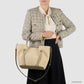 Italian Genuine Suede Tote Bag | Rovigo
