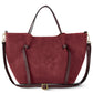 Italian Genuine Suede Tote Bag | Rovigo