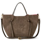 Italian Genuine Suede Tote Bag | Rovigo