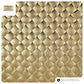 Italian Genuine Woven-Embossed Metallic Suede Wallet | Trento