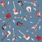 Tank Romper - Rock N Roll Blue