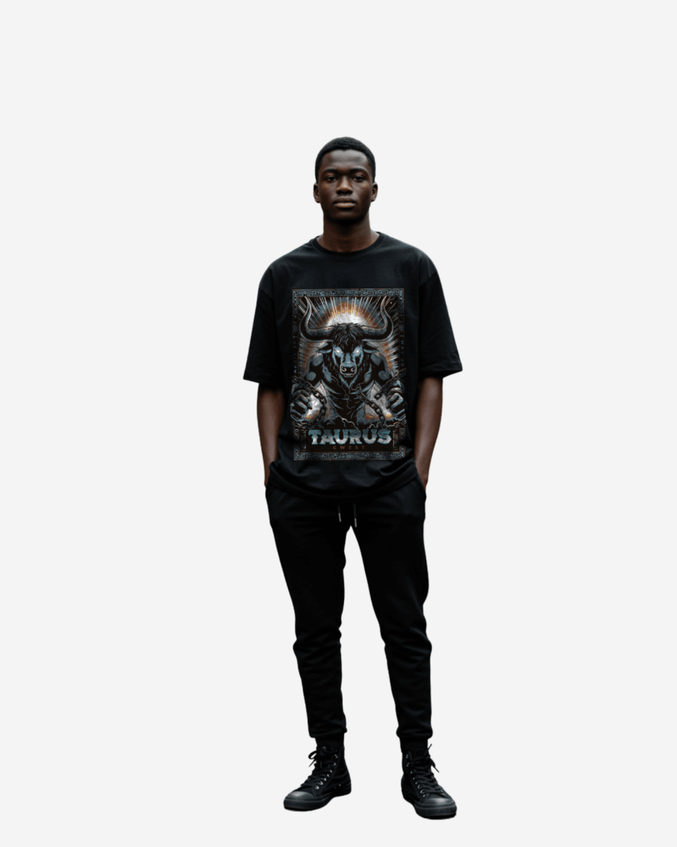 G West Taurus Oversized T-Shirt Mens