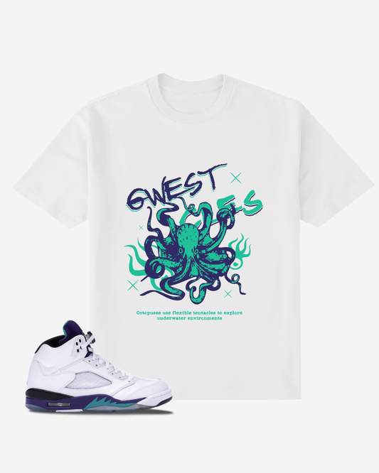 G West Tentacles Oversized T-Shirt Mens