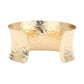 Textured Metal Cuff Bracelet