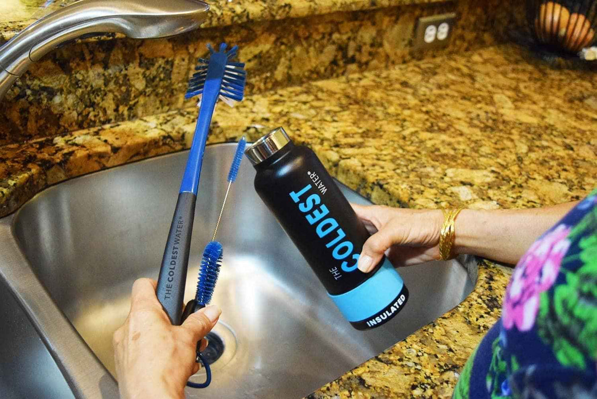 Cepillo para botellas The Coldest Water: 3 herramientas en 1