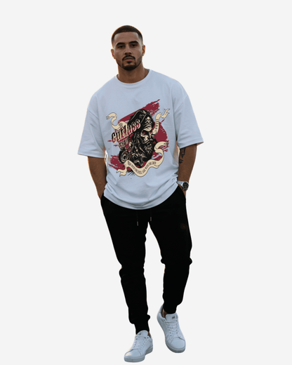 G West The Cutlass Crew Oversized T-Shirt Mens