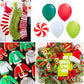 Guirnalda de Globos de Navidad Inspirada en Grinchmas