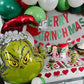 Guirnalda de Globos de Navidad Inspirada en Grinchmas