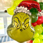 Guirnalda de Globos de Navidad Inspirada en Grinchmas