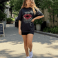 G West The Kiss Of Passion Oversized Women's T-Shirt