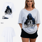 G West The Reaper's Oversized Women's T-Shirt