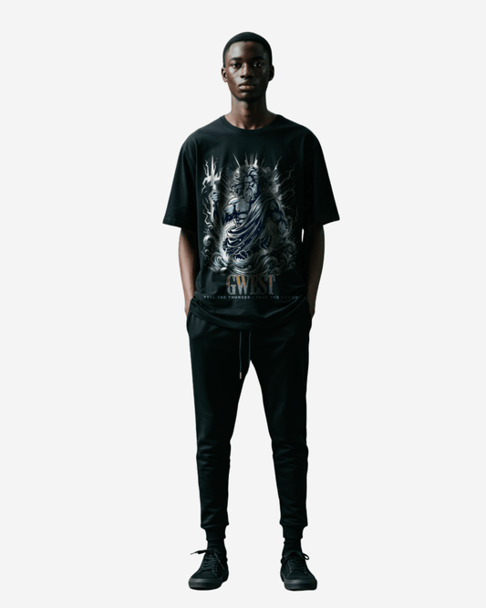 Camiseta oversize G West Thunderous para hombre