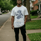 G West Thunderous Men's Oversized T-Shirt