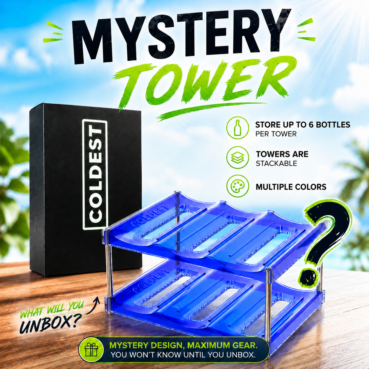 COLDEST Towers - Organizador de botellas