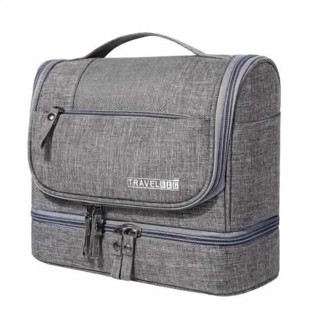 Bolsa de Aseo de Viaje con Gancho para Colgar