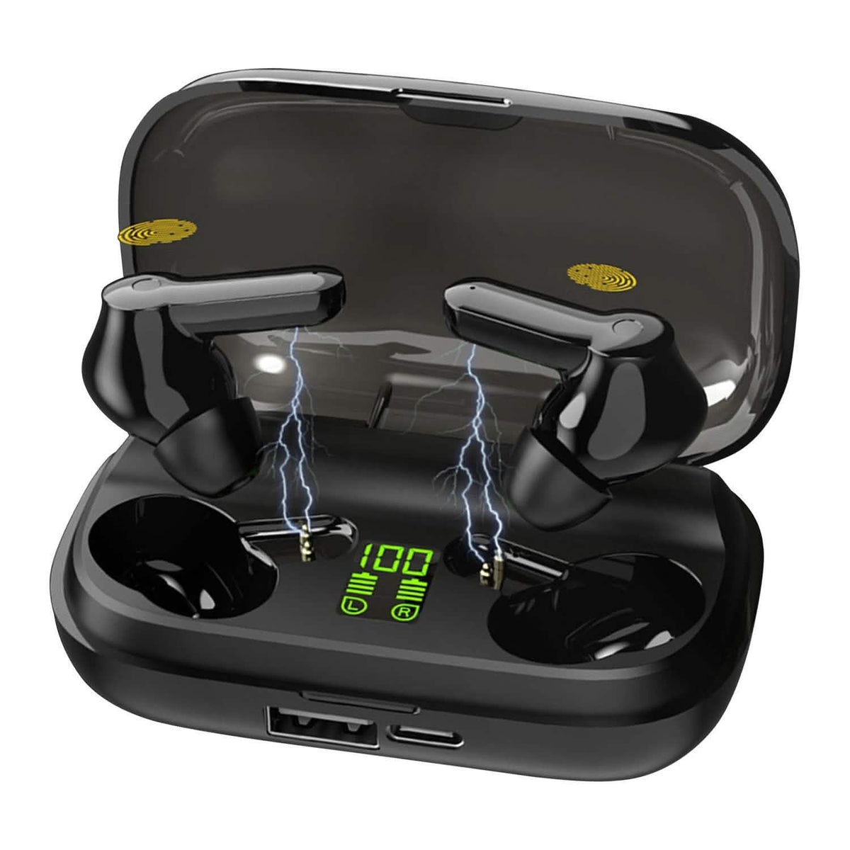 Auriculares True Wireless V5.0 resistentes al agua IPX5