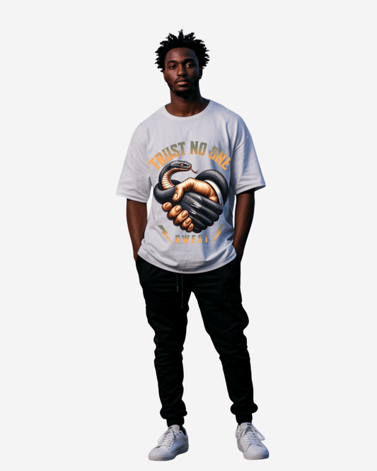 G West Trust No One Camiseta extragrande Hombre