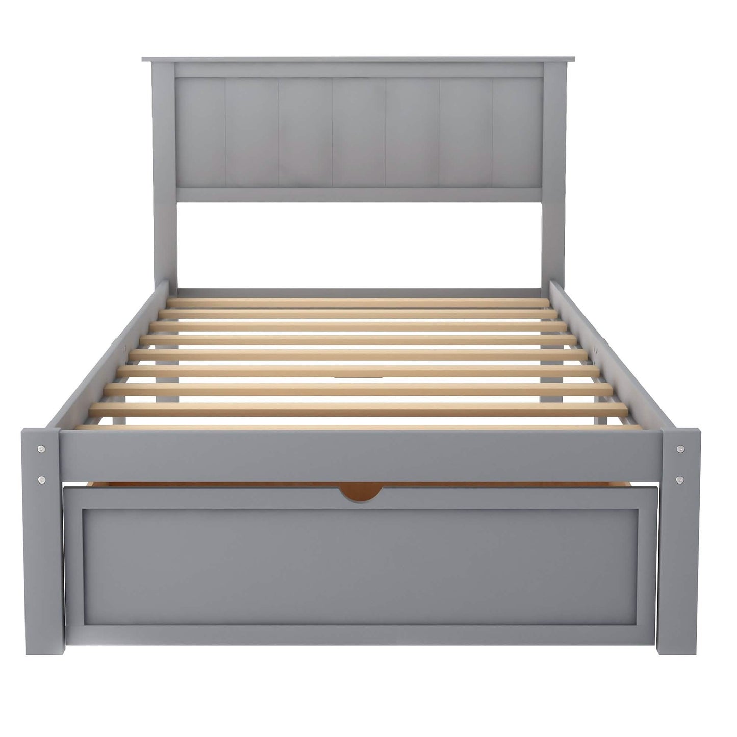 Twin Size Platform Bed with Storage