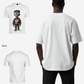 G West Ugly Xmas Zombie Oversized T Shirt Mens