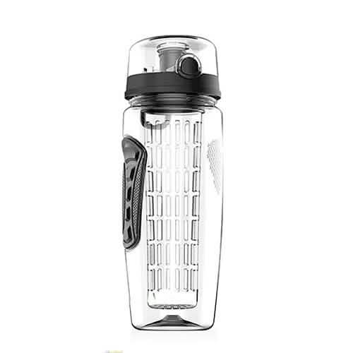 Botella de agua de 946 ml para infusiones de fruta, ultraportátil