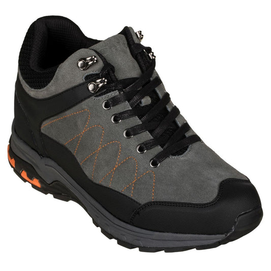 CALTO - H75472 - 3.2 pulgadas más altas (gris) - Botas estilo senderismo