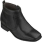 CALTO - G99809 - 3.2 Inches Taller (Black) - Zipper Boots