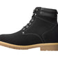 CALTO - K8820 - 3.2 Inches Taller (Nubuck Black) - Work Style Boot