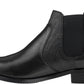 CALTO Black Leather Chelsea Boots - 3 Inches - T54021
