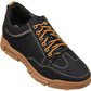 CALTO - K8025 - 2.8 Inches Taller (Black) - Hiking Style