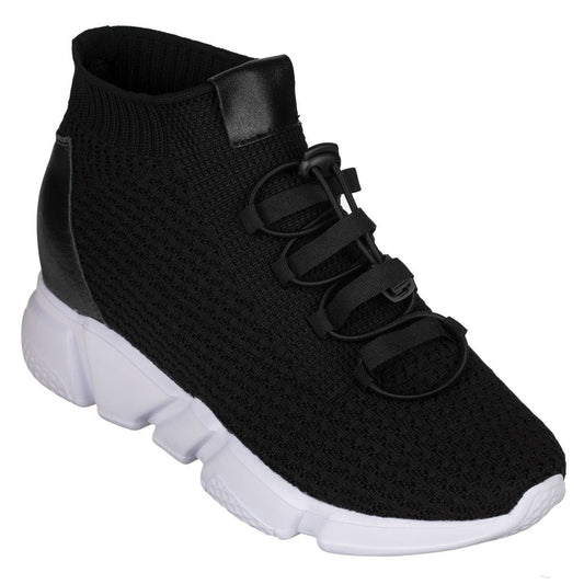 CALTO - H1721 - 3.2 pulgadas más alto (negro) - Ultraligero