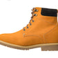CALTO - K8821 - 3.2 Inches Taller (Nubuck Camel) - Work Style Boot