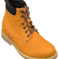 CALTO - K8821 - 3.2 Inches Taller (Nubuck Camel) - Work Style Boot