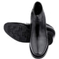 Black CALDEN Leather Zipper Dress Boots - 3.2 Inches - K50658