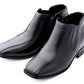 CALDEN - K99805 - 3.2 Inches Taller (Black) Zipper Boots
