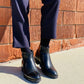CALTO - S28001 - 3.2 Inches Taller (Black) - Lightweight - Zipper Boots