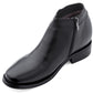 Black CALDEN Leather Zipper Dress Boots - 3.2 Inches - K50658
