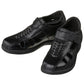 TOTO Black Braided Leather Sandals - Three Inches - G1307