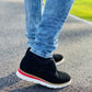 CALTO - Y4222 - 3.2 Inches Taller (Nubuck Black)
