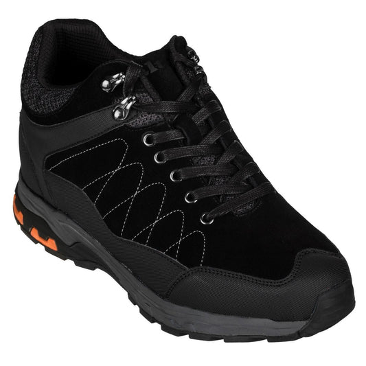 CALTO - H75470 - 3.2 Pulgadas Más Alto (Negro) - Botas Estilo Senderismo