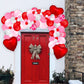 Kit de guirnalda de globos de San Valentín en rosa y rojo